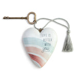Better with you art heart