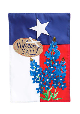 Texas Bluebonnet flag