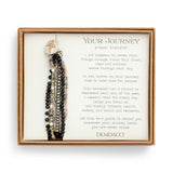 Beaded prayer bracelet black