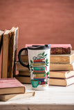 Books on Books Travel Cup
