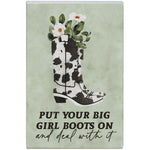 Big Girl Cowgirl Boots sign