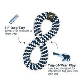 11" braided infinity