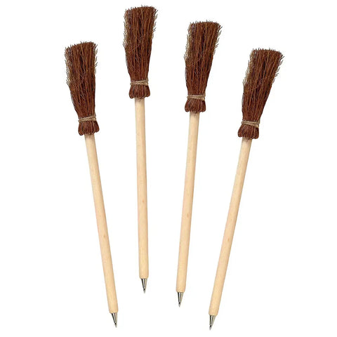 Halloween broom witches pen