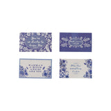 Blue and White Matches