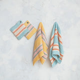 Woven Cotton Waffle weave Tea Towel