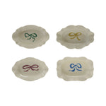 bow mini stoneware dish