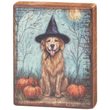 Dog as a Witch sign