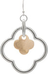 Two Tone Double Clover Earring LOG IN TO SEE PRICE