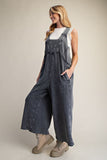 Washed Terry Knit Jumsuit
