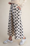 Polka dot pants