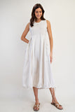 Ecru Mineral Washed dress