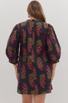 Black Floral Dress