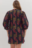 Black Floral Dress
