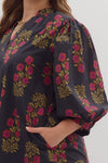 Black Floral Dress