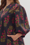 Black Floral Dress