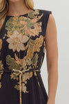 Black Floral Dress