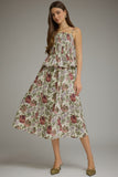 Ecru floral dress