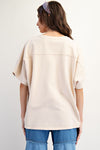Heart Patch Mineral Washed Top