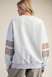 Football Appliqued Sweatshirt