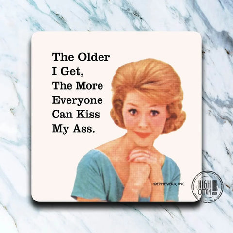 Kiss my A Coaster