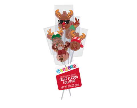Santa and Friends 5 ct lollipop set