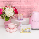 Pink Flower Shape Sweet Grace Candle
