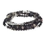 Stone Wrap bracelet/necklace