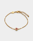 Rouge heart Bracelet