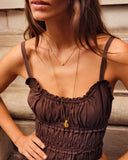 Aura Waterproof gold necklace