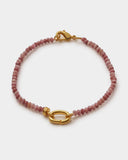 Rhodochrosite bracelet