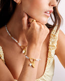 Pearla Solest Necklace Gold Coated