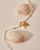 Pearla Solest Necklace Gold Coated