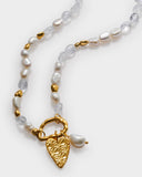 Pearla Solest Necklace Gold Coated