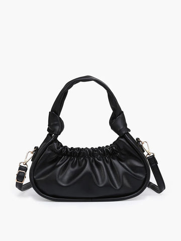 Baguette black shoulder bag