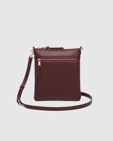 Cressida Crossbody Bag - Burgundy