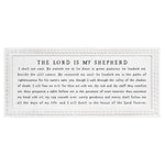 Lord is my Shepherd Sign