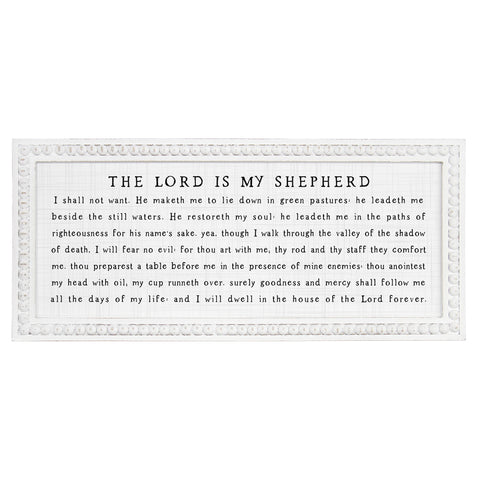 Lord is my Shepherd Sign