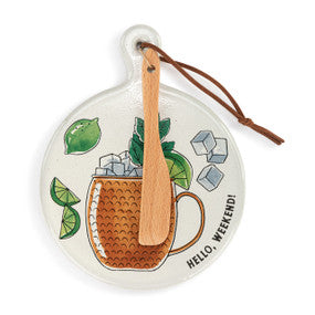 Moscow Mule Mini ceramic serving tray