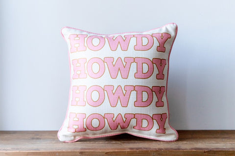 Howdy Pillow