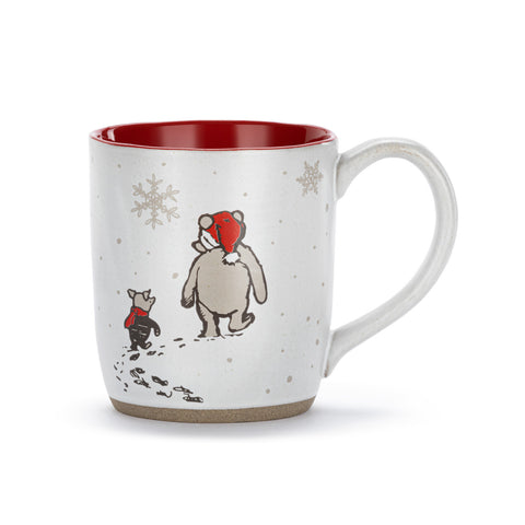 Pooh and Piglet Holiday Mug