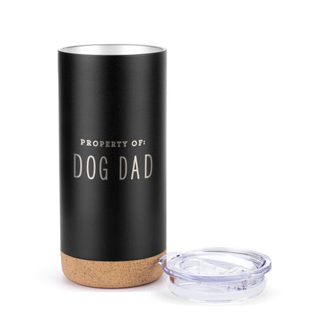 Property of dog dad travel mug