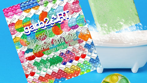 Sensory Push Pop Bath Bomb