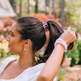 Rose Water Large Pink Hair Ties