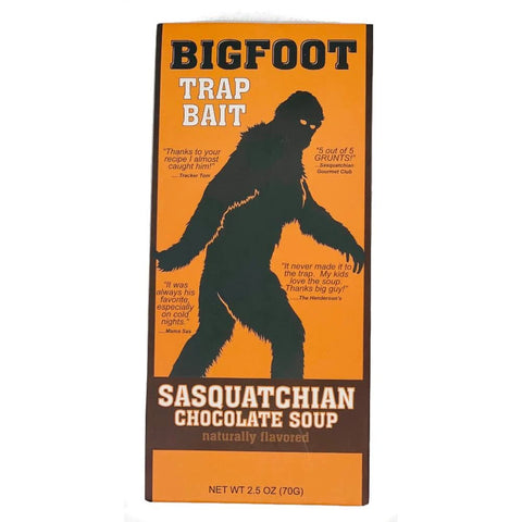 Bigfoot trap bait chocolate soup ( Hot Coco)