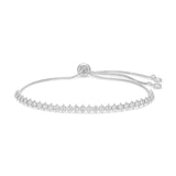 Delicate Faux Diamond Tennis Bracelet