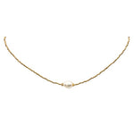 Charlotte gold necklace