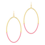 Sloan pink earrings