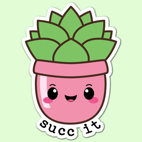 Succ it sticker/decal