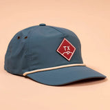 TX HILLS DIAMOND AMERICANA BLUE HAT