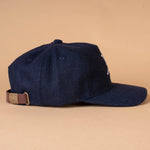 TX Hills Navy wool hat